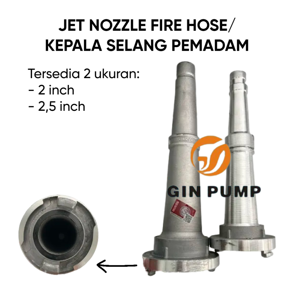 Jet Nozzle fire hose nozzle pemadam kepala pemadam, pasangan selang pemadam dan pompa_GAVIN