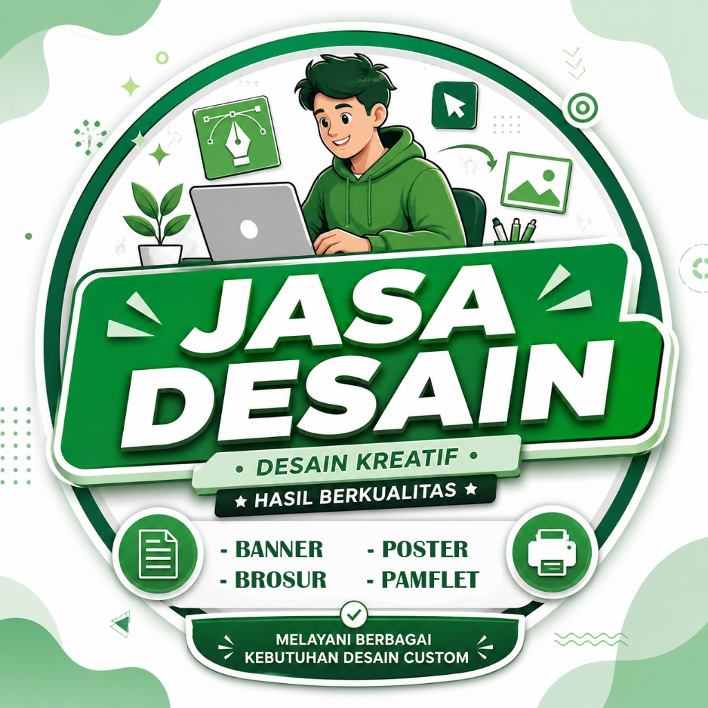 DESAIN GRAFIS - BANNER, PAMFLET, BROSUR, POSTER