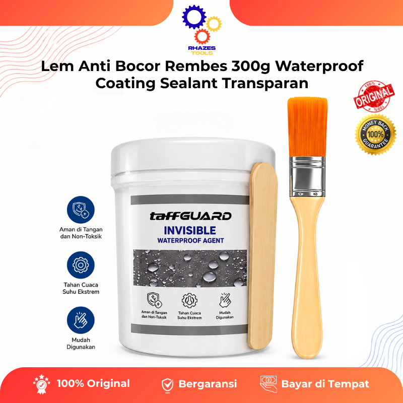 Lem Anti Bocor Rembes 300g Waterproof Coating Sealant Transparan Multifungsi