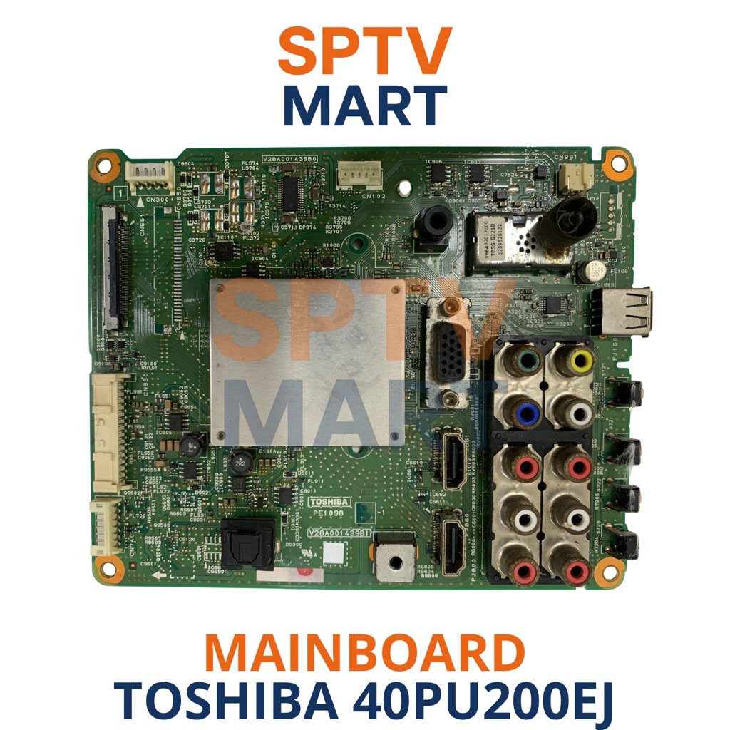 MAINBOARD TV TOSHIBA 40PU200EJ – MB TOSHIBA 40PU200EJ