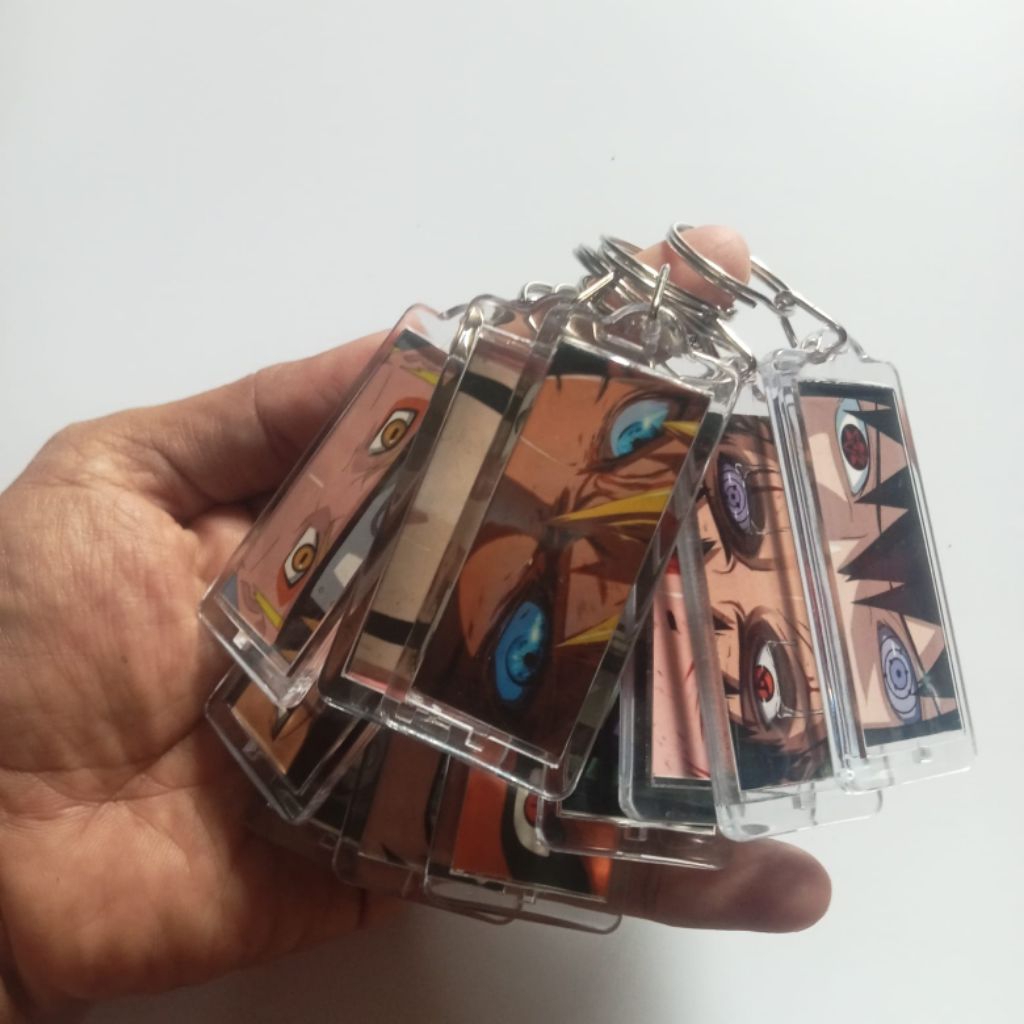 gantungan kunci mata anime naruto ganci naruto