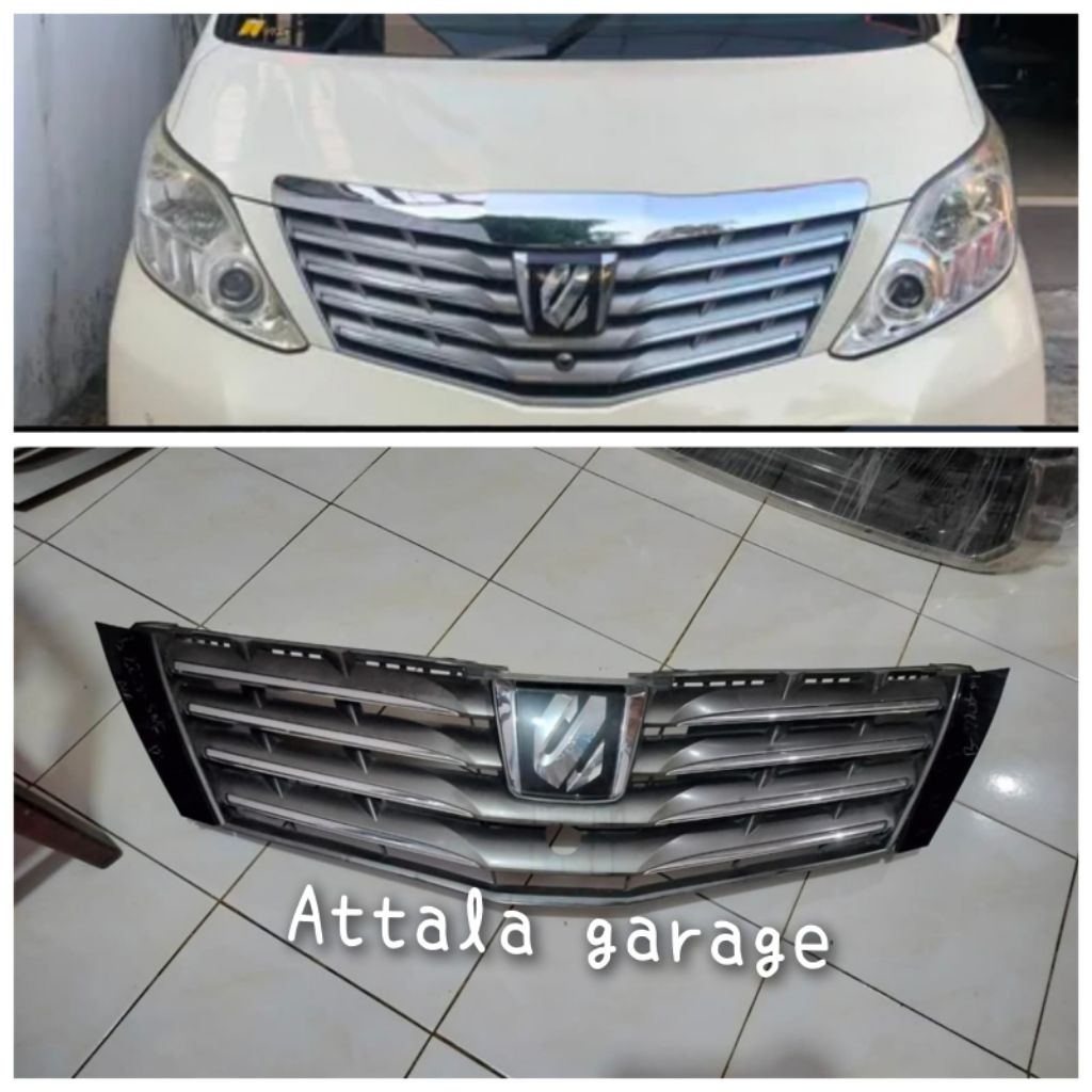 grill Alphard 2009 2010