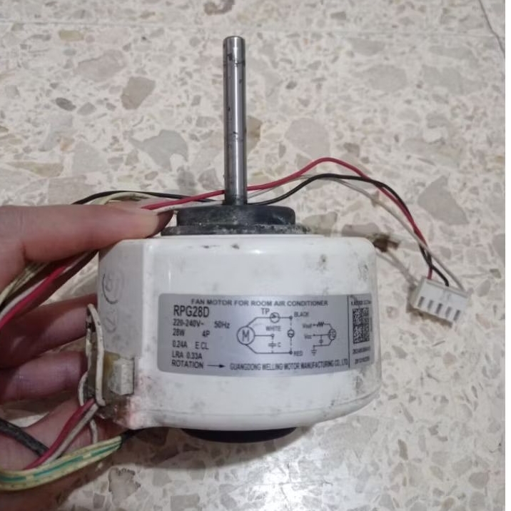 DINAMO MOTOR FAN AC AKARI TCL 2PK 28W ORIGINAL