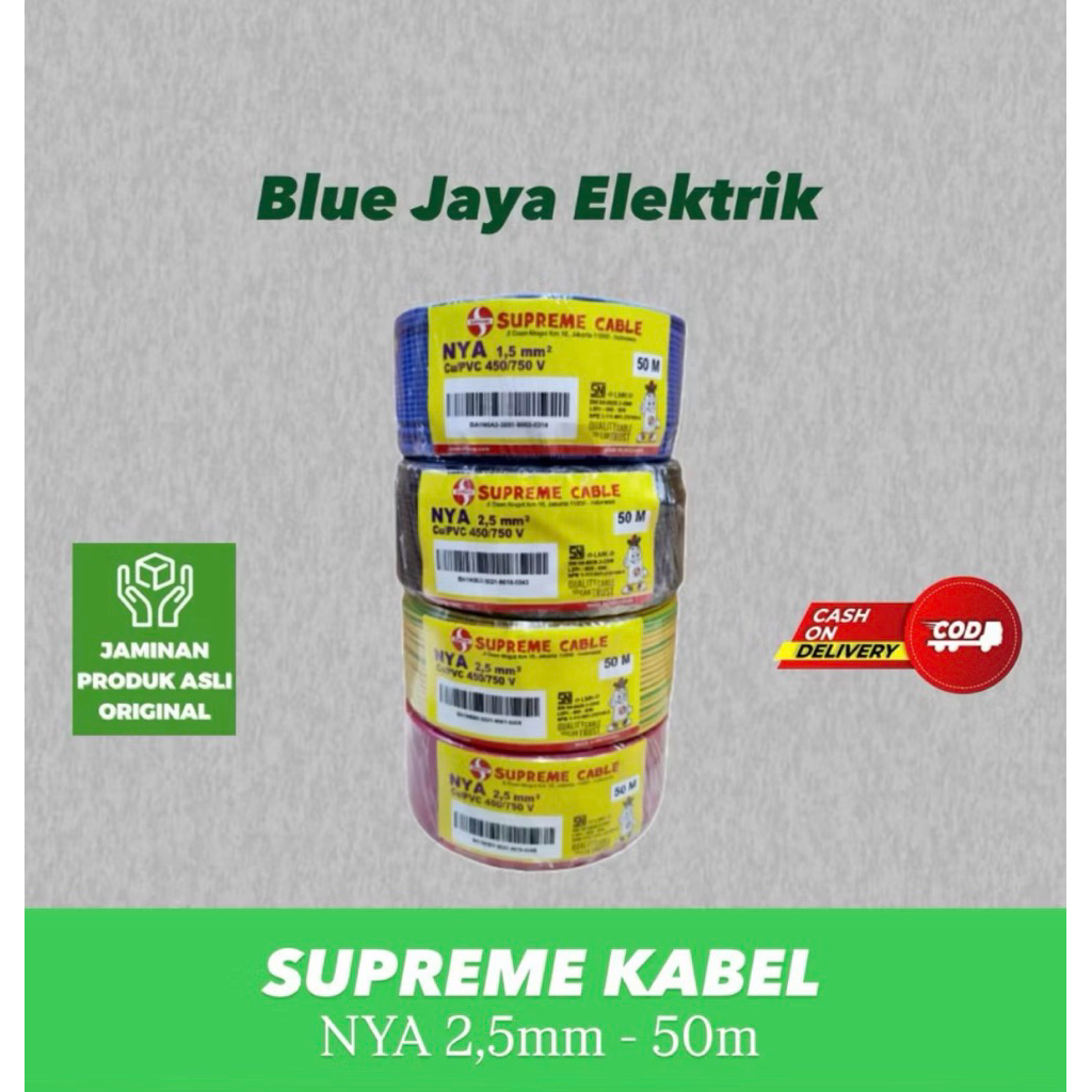 Kabel Supreme 1 x 2,5mm - 100 Meter