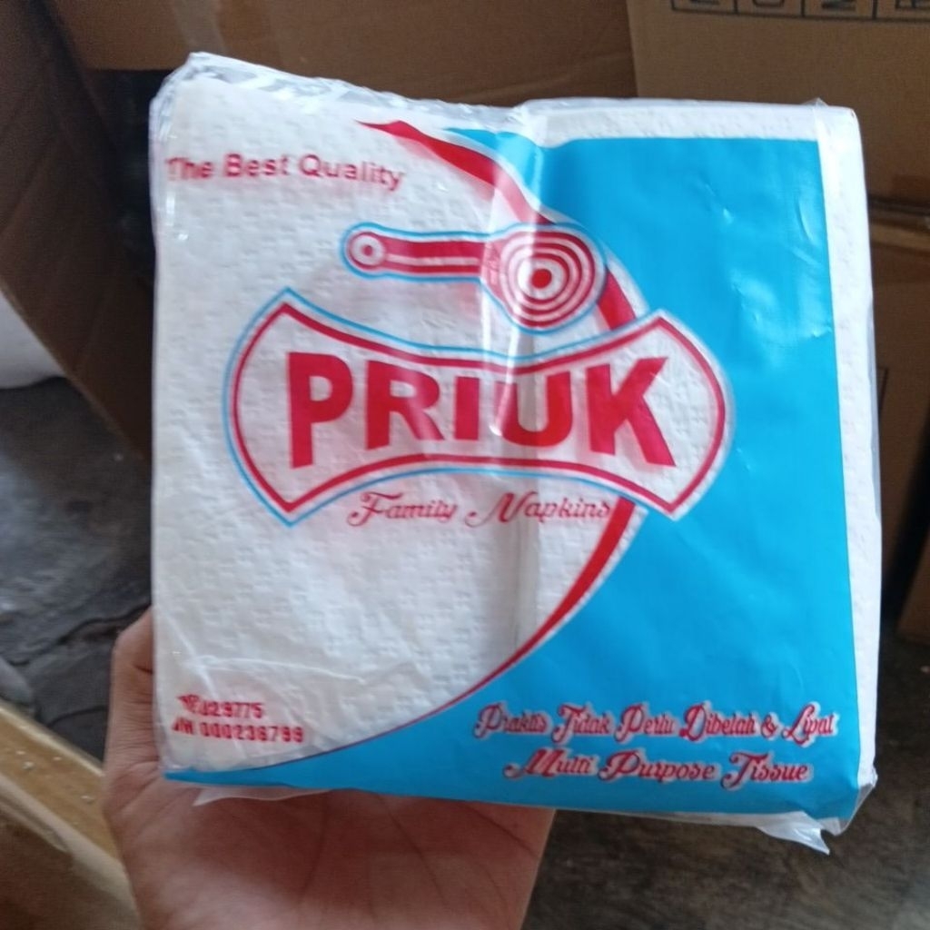 TISSUE NAPKIN BELAH TENGAH/ TISSUE MAKAN