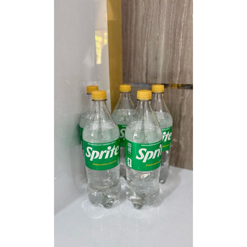 Minuman soda Sprite 1 liter Lemon Lime