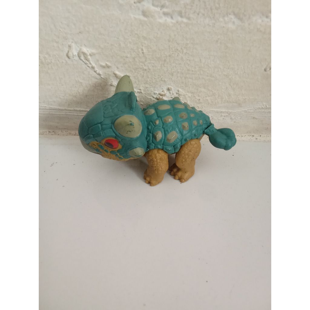 mainan figure Jurassic snap squad ankylosaurus