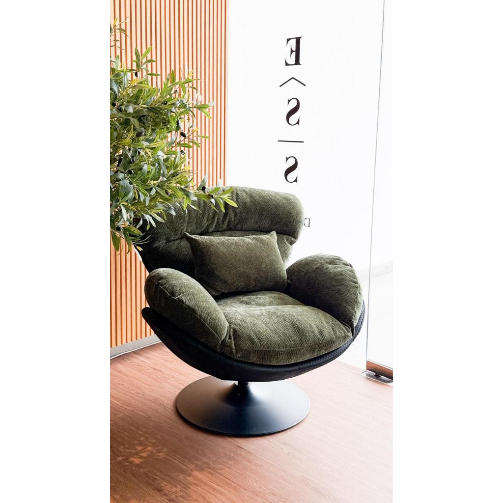 Vela Swivel Lounge Chair // Perlengkapan Rumah // Furniture // Lounge Chair // Kursi