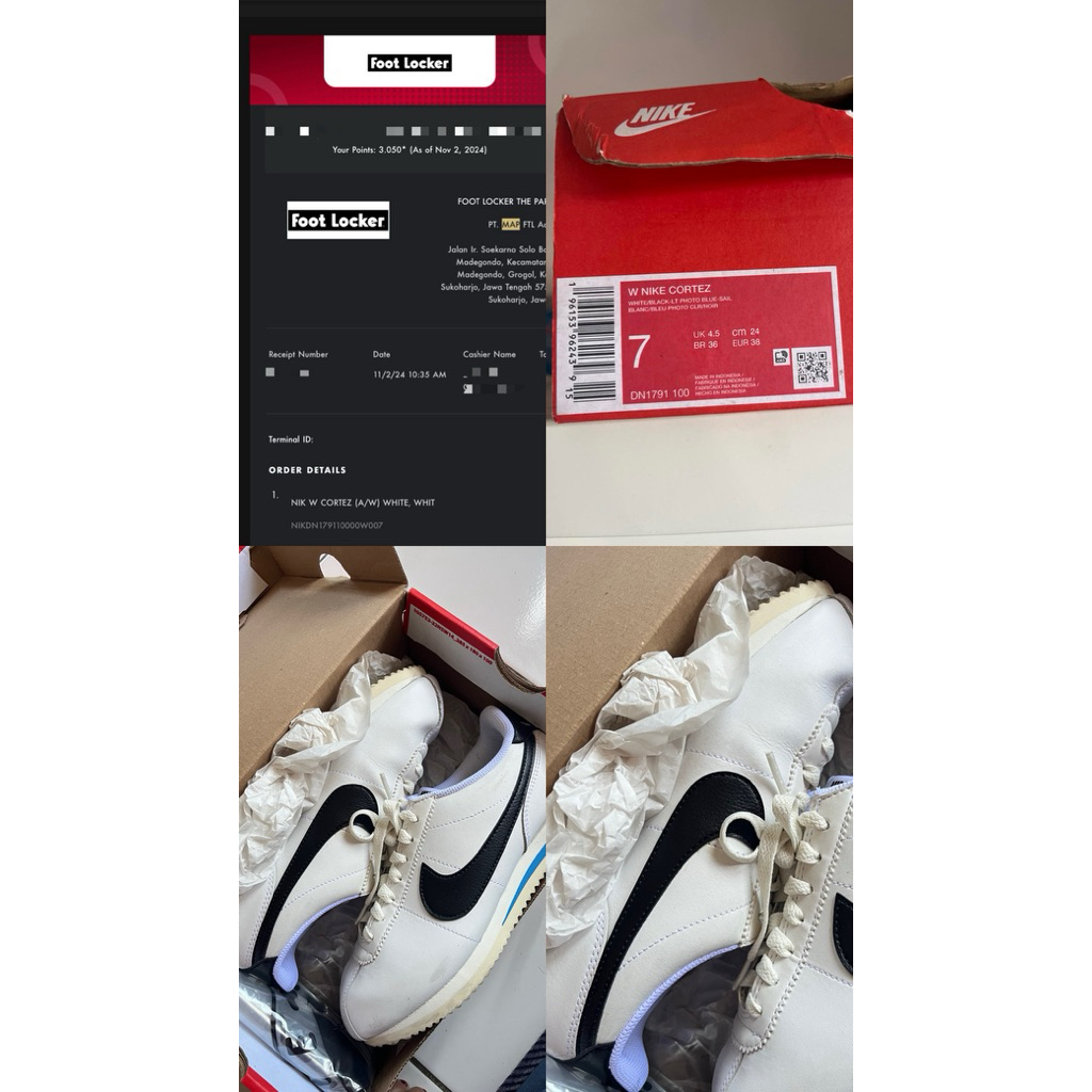 nike cortez second (100%ori)