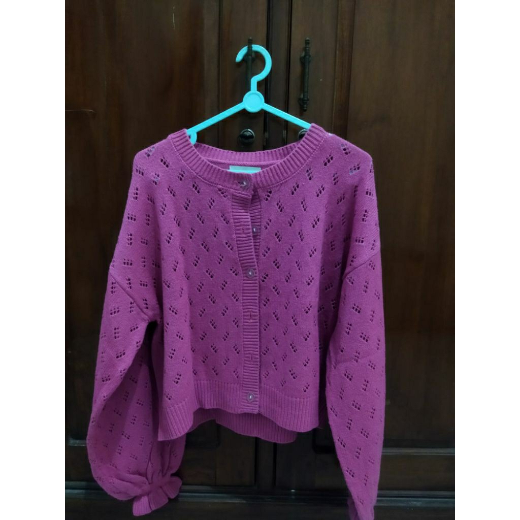 Cardigan Pink LEVIORA - preloved