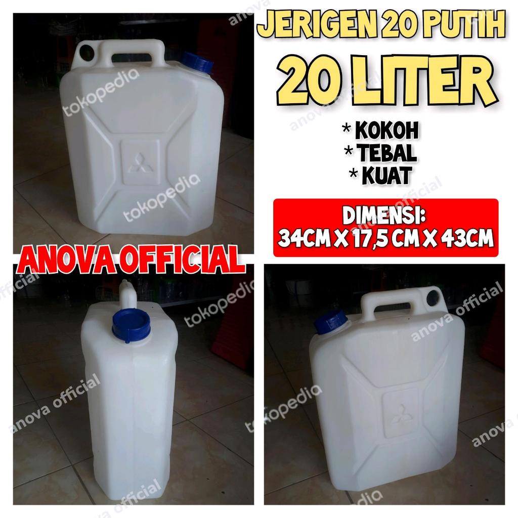 JERIGEN 20 LITER . BARU BUKAN Bekas . DERIGEN MINYAK . TEBAL KOKOH