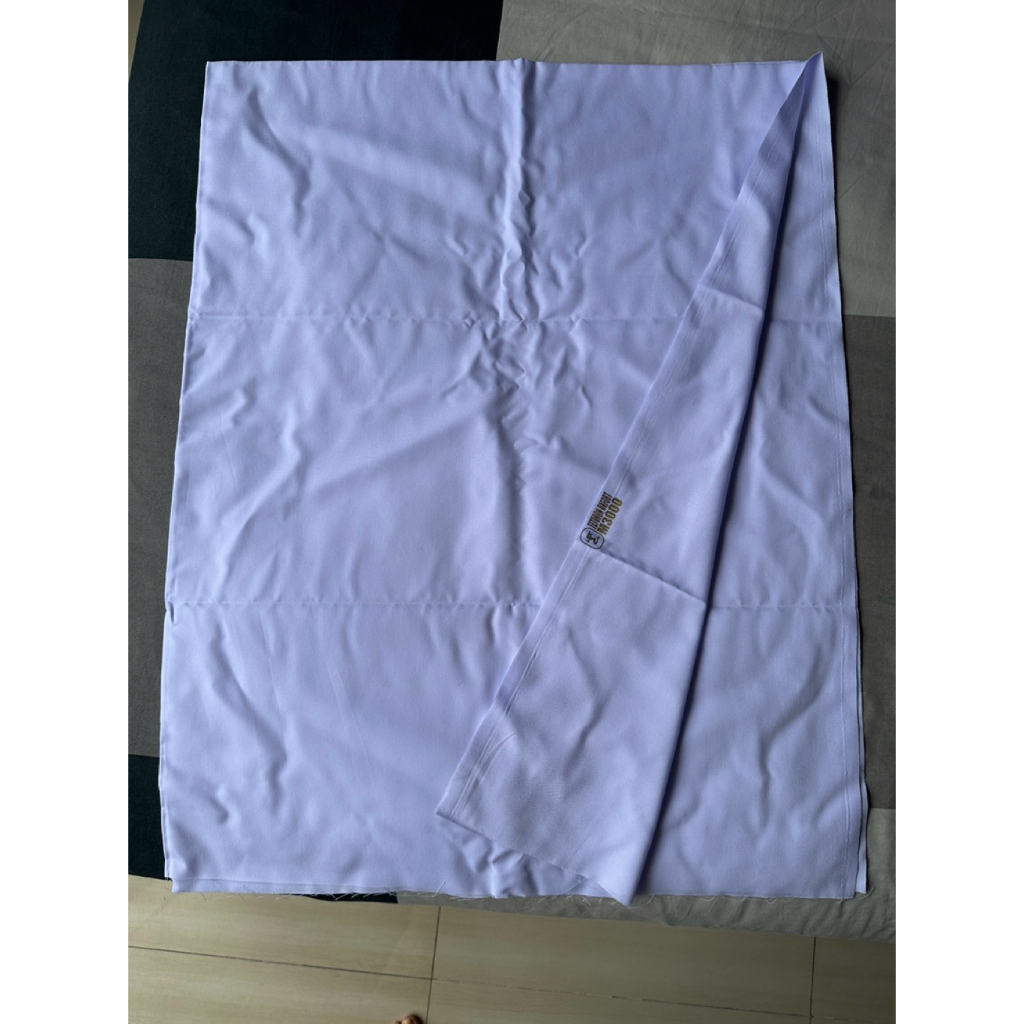 Kain Warna Putih Tetoron Oxford M3000