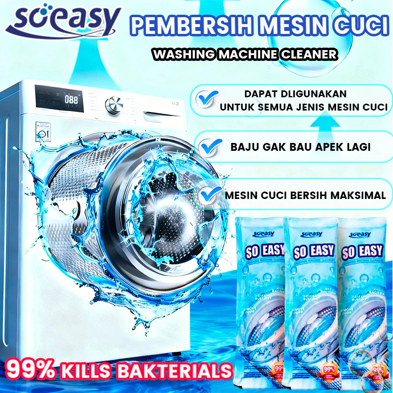 So Easy Pembersih Mesin Cuci Menghilangkan Kotoran Sisa Deterjen Ampuh Menghilangkan Kotoran Kerak d