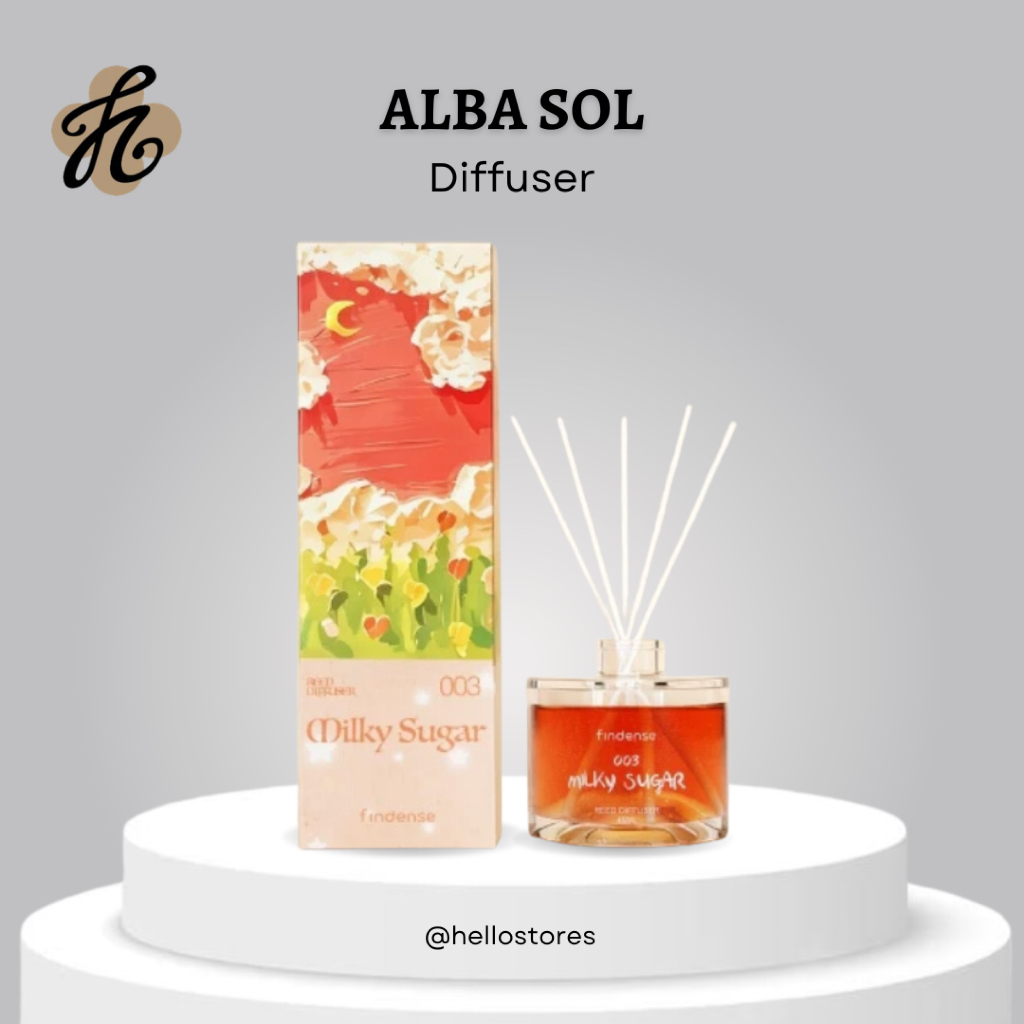 Alba Sol/Findense Reed Diffuser Pengharum Ruangan 45ml