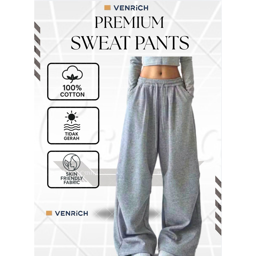 VENRICH Baggy Pants Cargo Baggy Pants Pria Wanita Celana Oversize Baggy Cargo Premium Celana Baggy