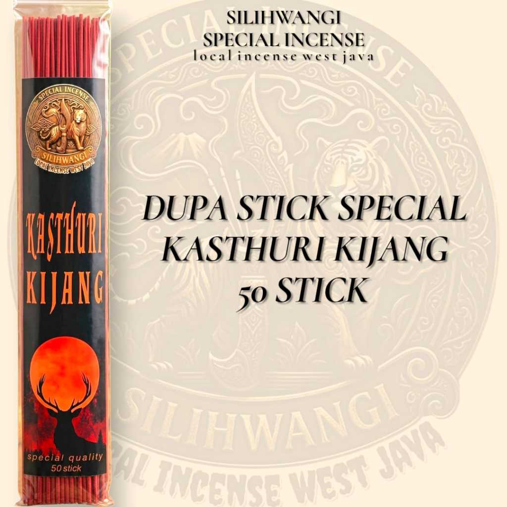 Dupa premium hio KASTHURI KIJANG silihwangi special incense - Ritual meditasi aromaterapi