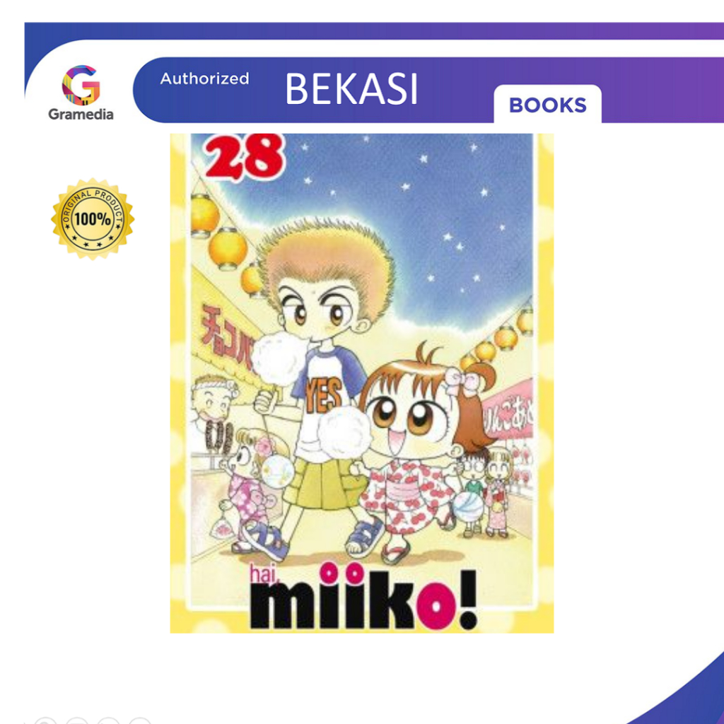 Gramedia Bekasi Hai, Miiko 28 - Bookpaper - Ono Eriko