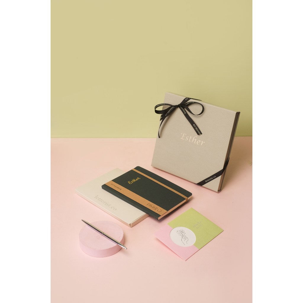 Cava Notebook + Pen Gift Set – Premium Gift Set | Elegant Hampers | Corporate & Personal Gift | Luxu
