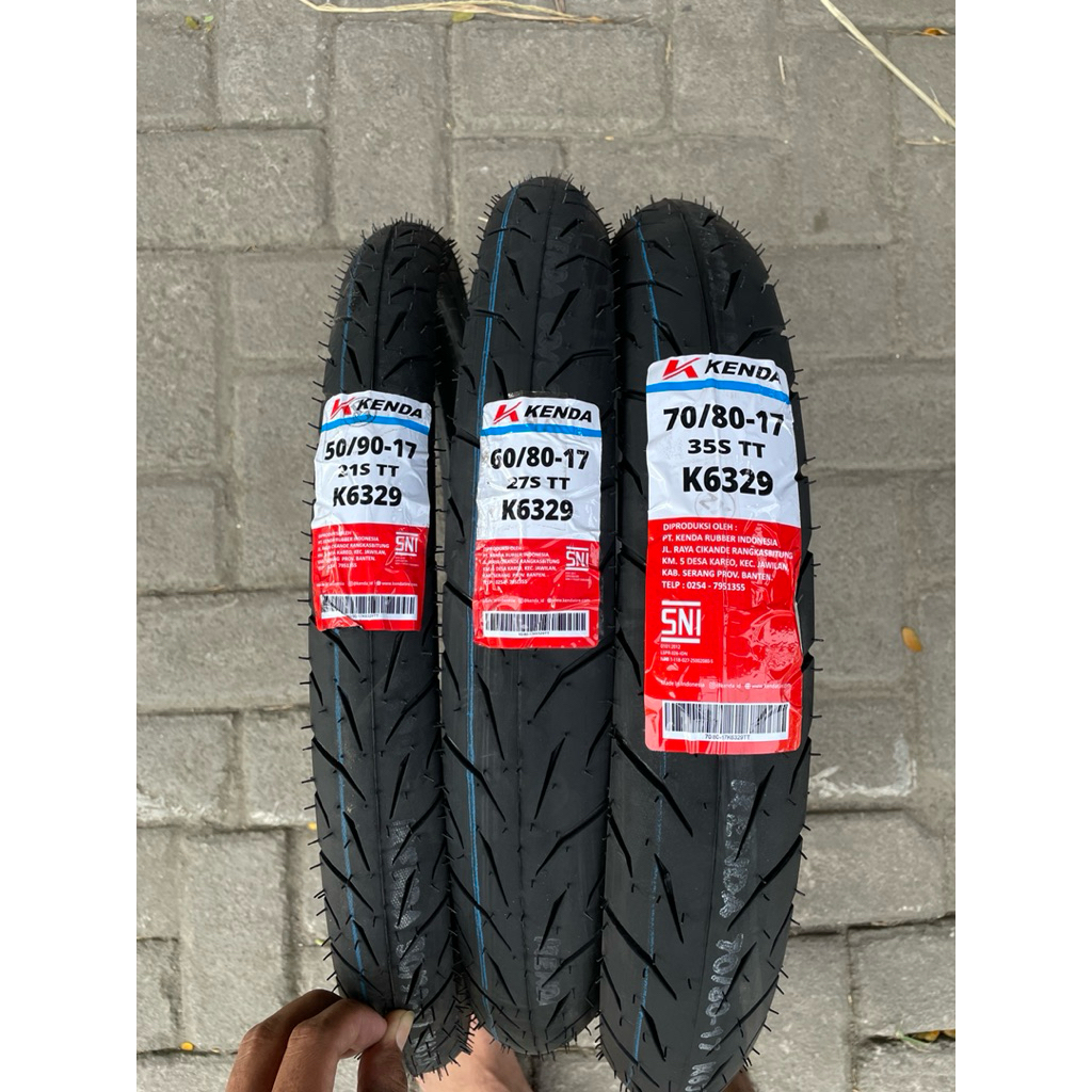 BAN KENDA K6329 50/90 60/80 70/80 80/80 90/80 RING 17 ORIGINAL KENDA TIRE