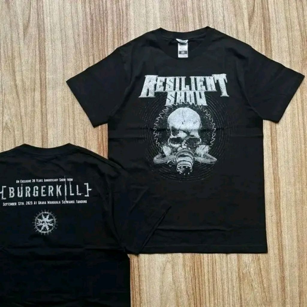 T-shirt Burgerkill Resilient Show 30th