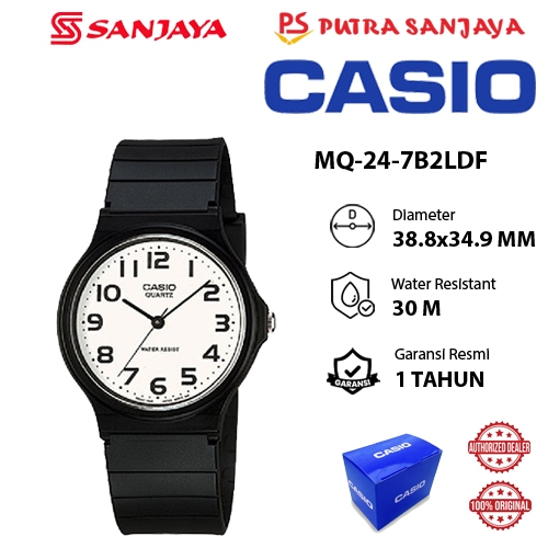 Jam Tangan CASIO MQ-24-7E2 / MQ-24-7B2LDF / MQ-24-9E / MQ-24-7B3 / MQ-24-1B3 Original Garansi Resmi 