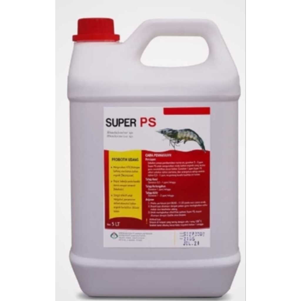 Super ps Probiotik ikan & udang sinar hidup satwa 5 Lt