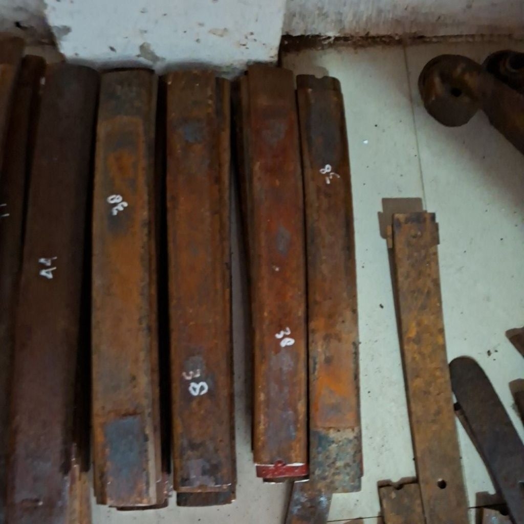 per jeep willys gen 2 panjang 38cm tanpa lubang