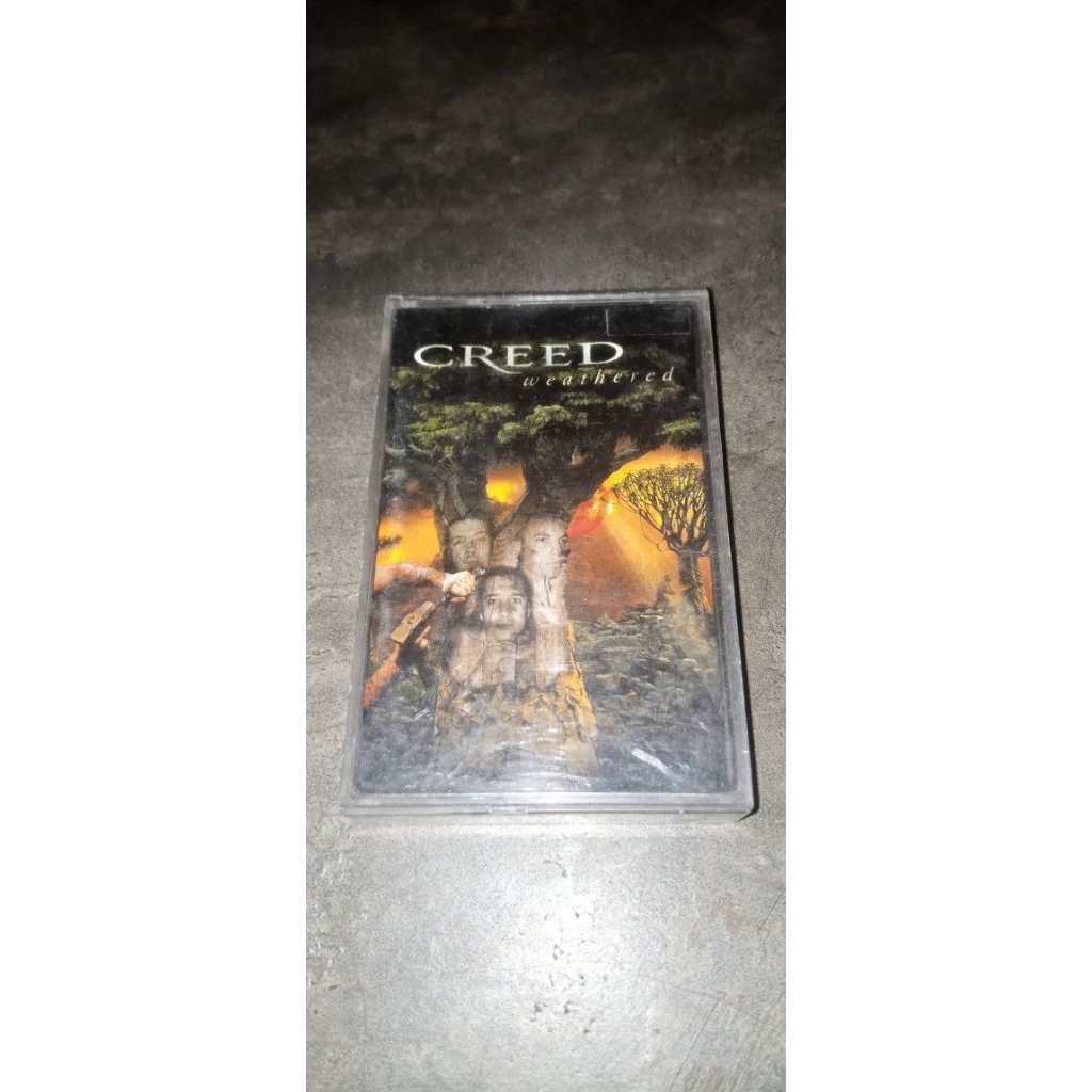 kaset pita Creed album Weathered