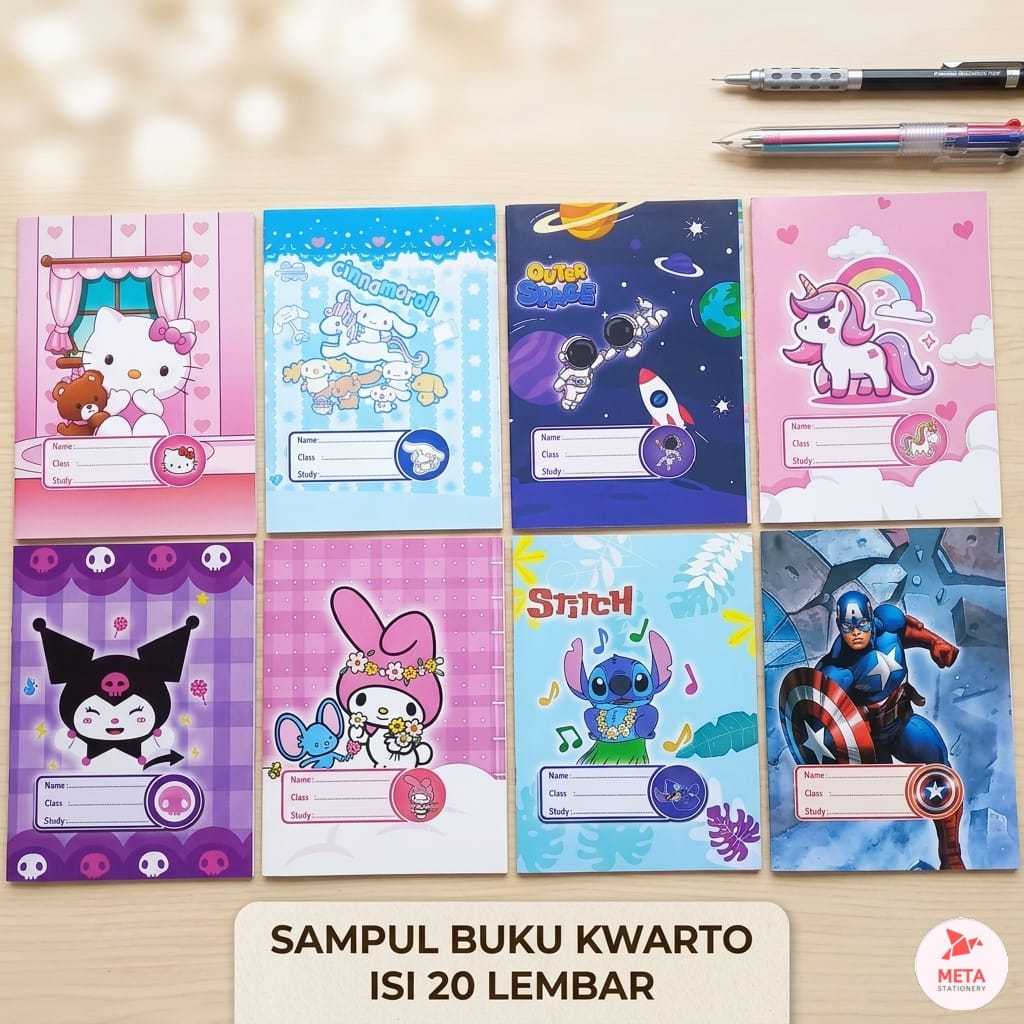 Sampul Buku Tulis / Sampul Gambar Kwarto