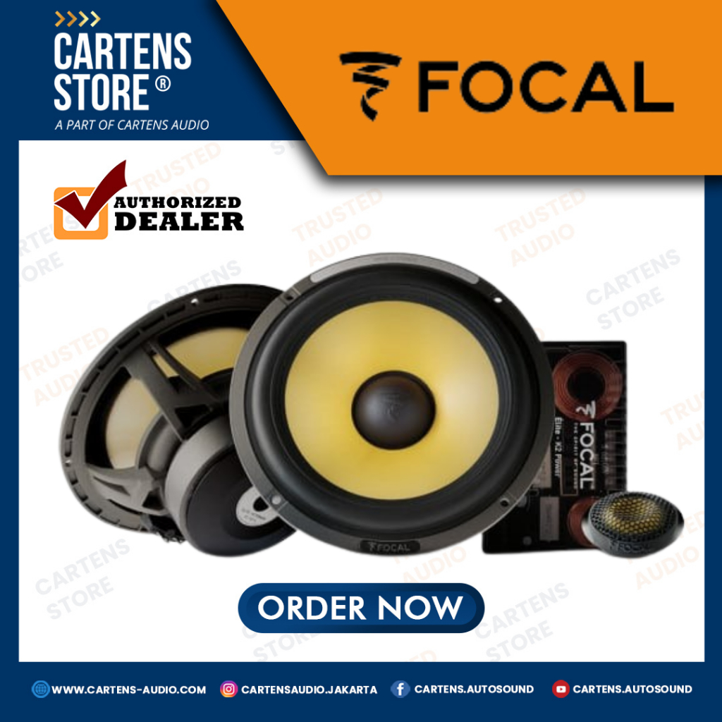 Speaker Mobil Focal ES 165 K - 2 Ways 6.5 Inch SQ Premium