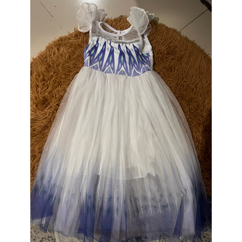 (PL) dress princess anak ukuran 110 (-+ 4 tahun)