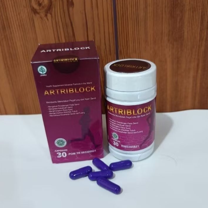 Artriblock Asli Original - Obat Nyeri Sendi Alami, Membantu Mengurangi Rasa Sakit