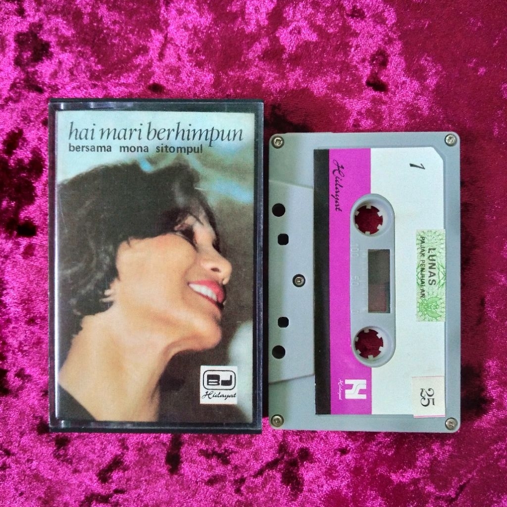 Kaset Mona Sitompul - Hai Mari Berhimpun (Hidayat Record)