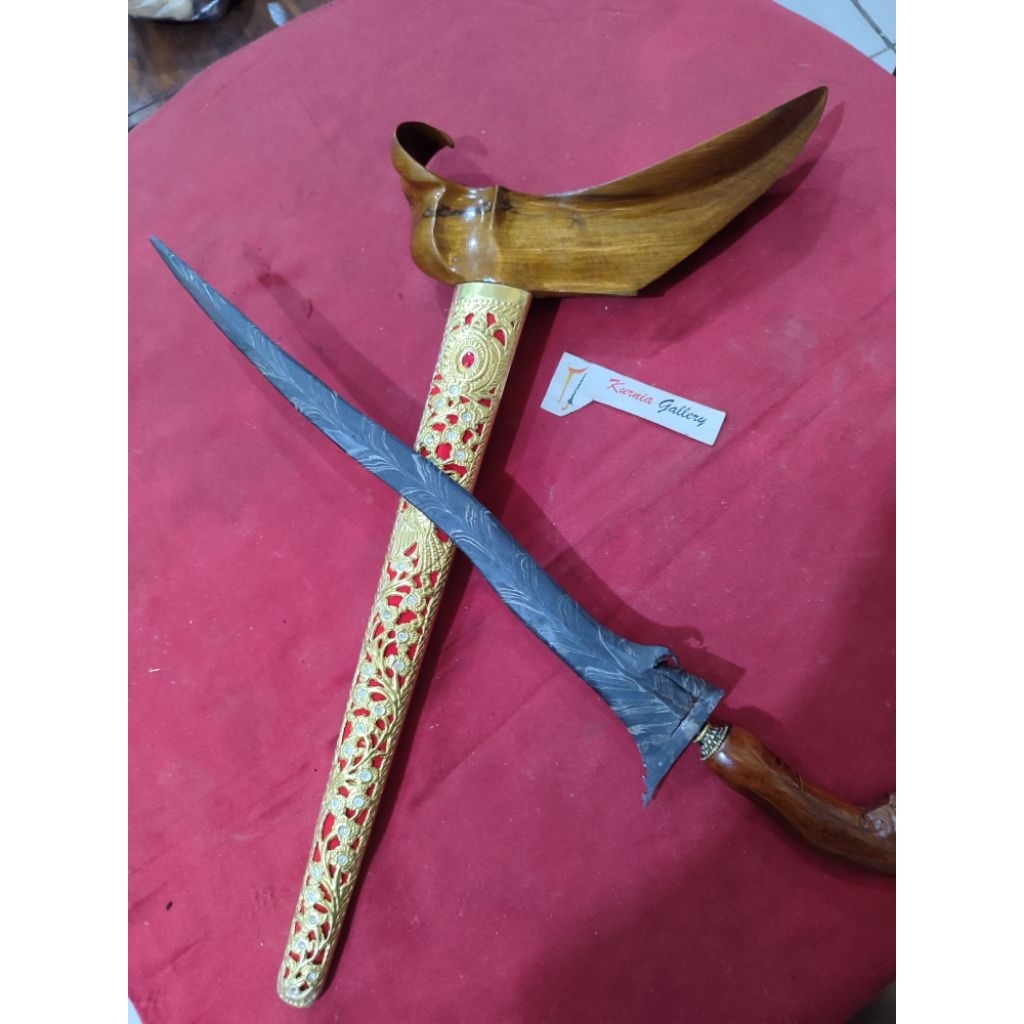 Keris Luk 3 Pamor Blarak Sineret
