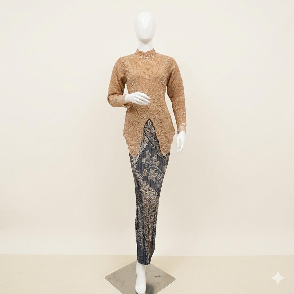 bisa COD kebaya bluse silvia payet/kebaya wisuda/kebaya modeen