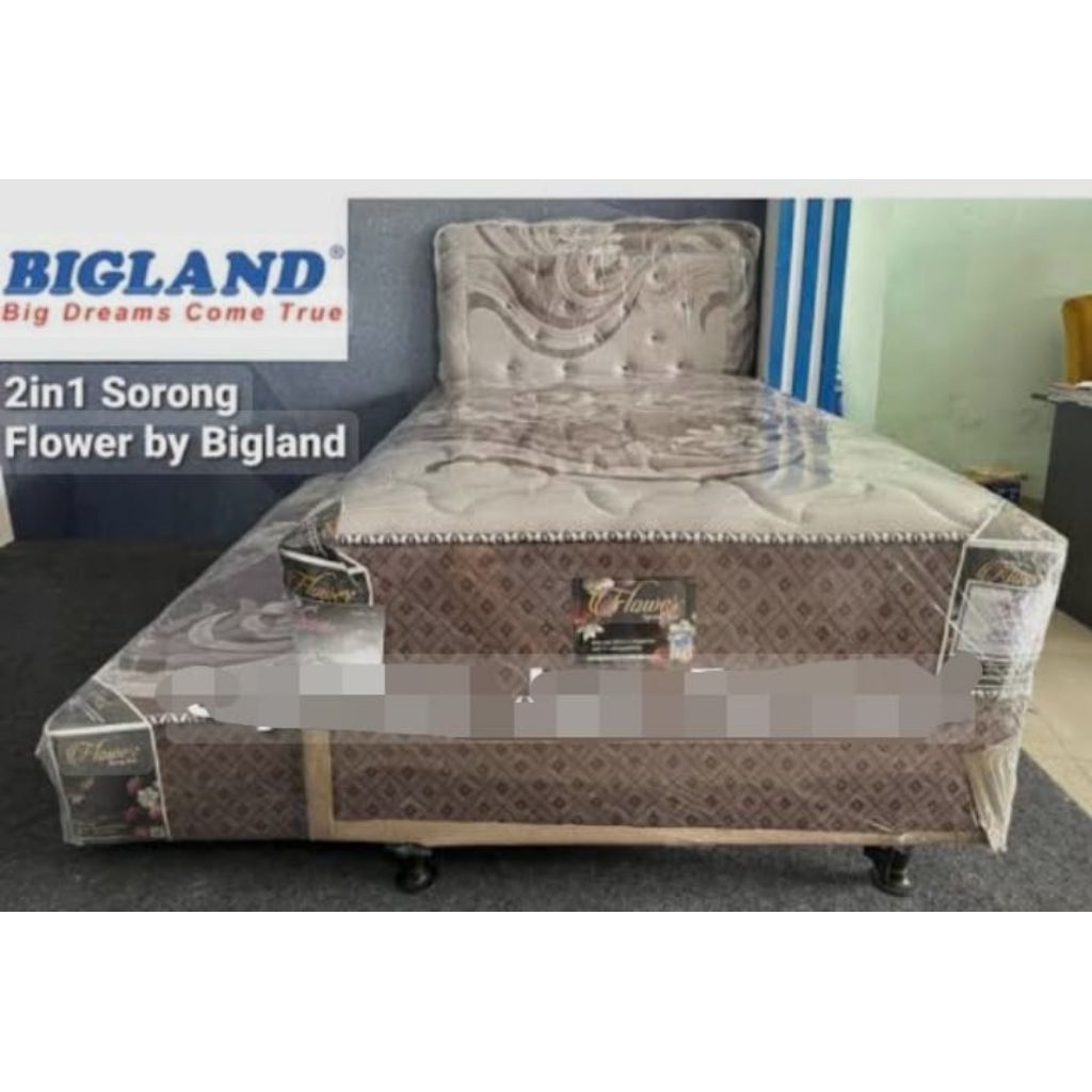 spring bed sorong two in one bigland type flower