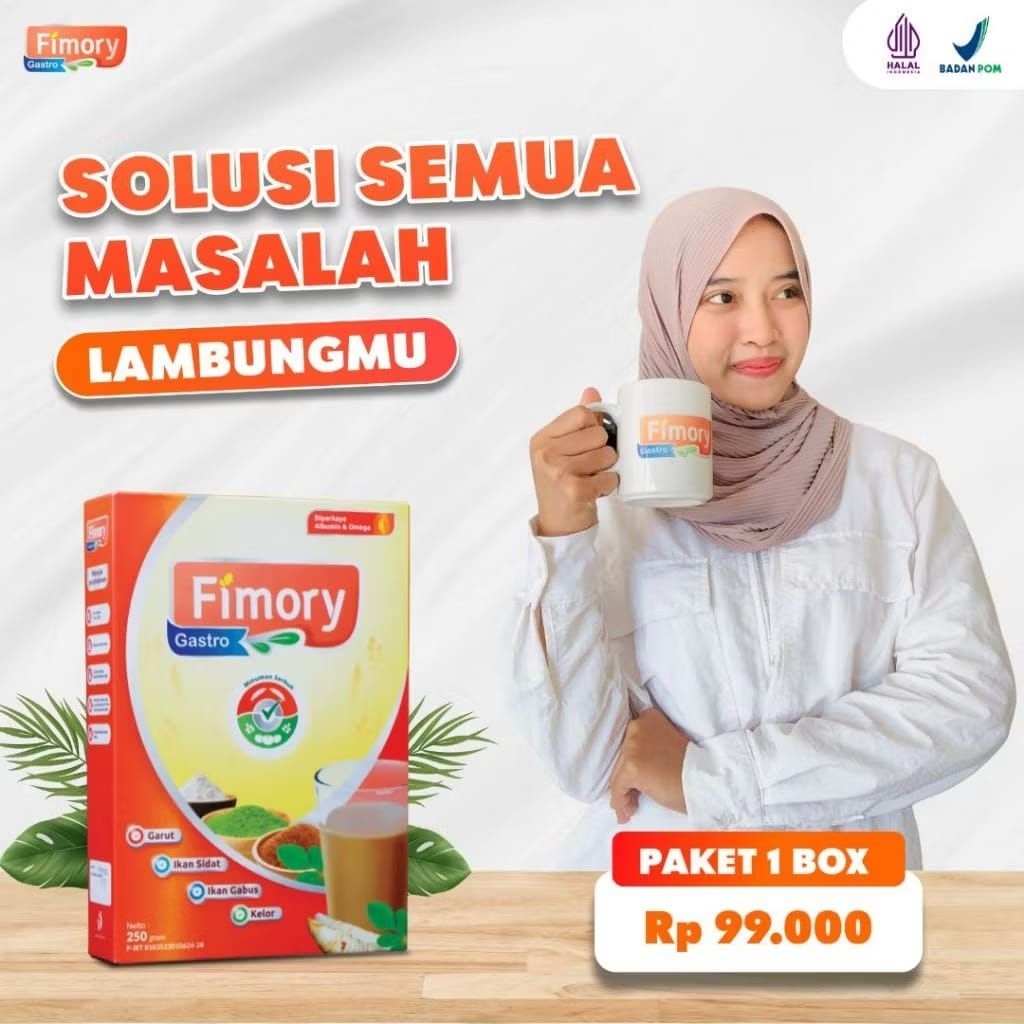 ( Pasti Ori ) Fimory Atasi Asam Lambung Gerd FIMORY GASTRO GERD MAGH - Fimory 250g Original