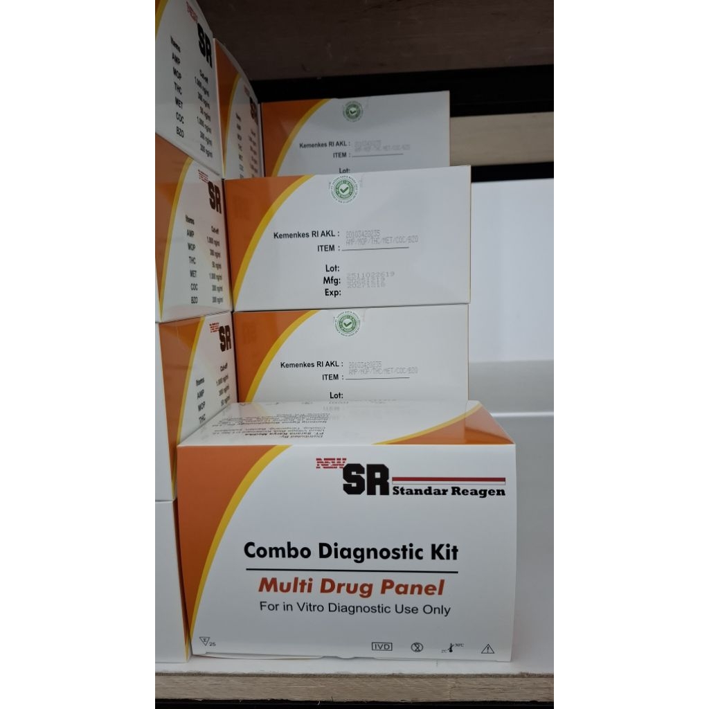 Test Drug SR 6 Parameter - Standar Reagen 6 Parameter Test Drug