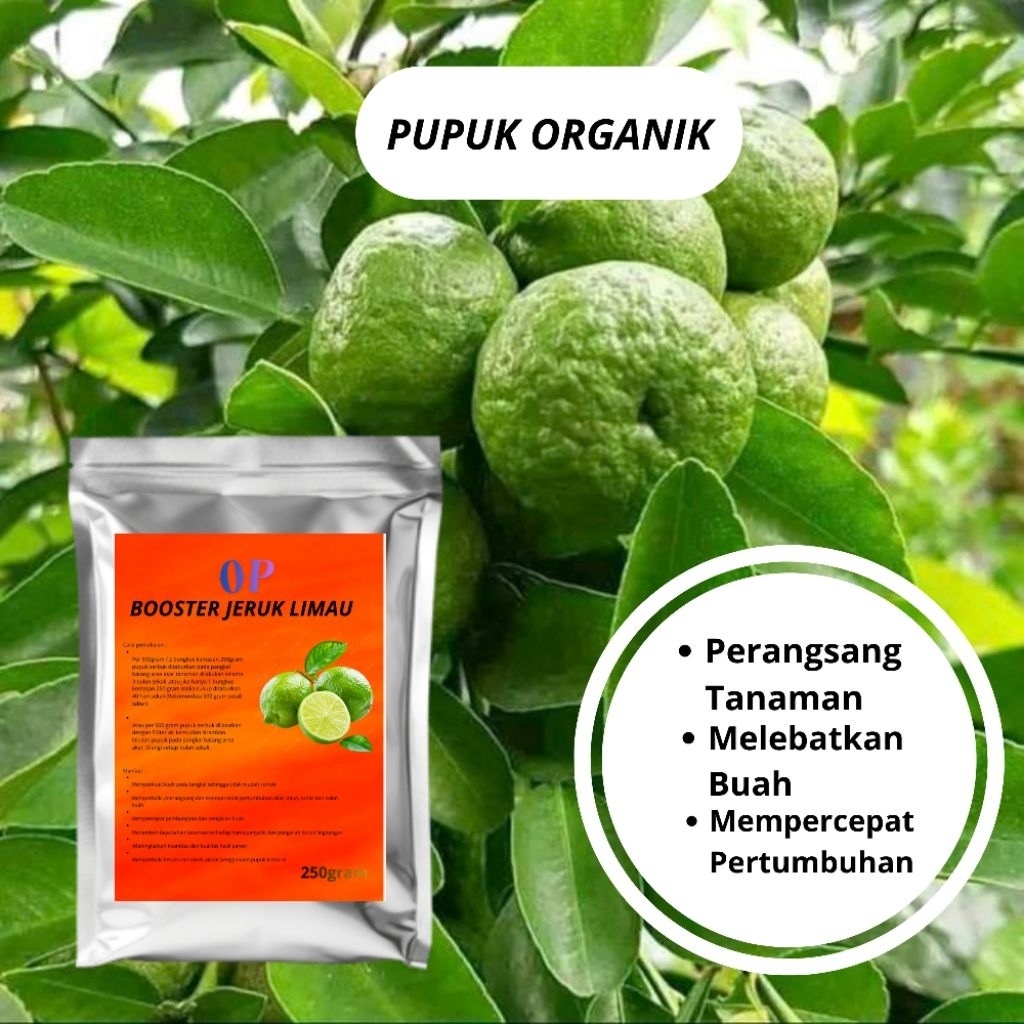 Pupuk Organik Booster Jeruk Limau 250gram