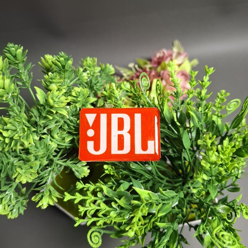 LOGO JBL MERAH | EMBLEM JBL MERAH | LABEL JBL MERAH
