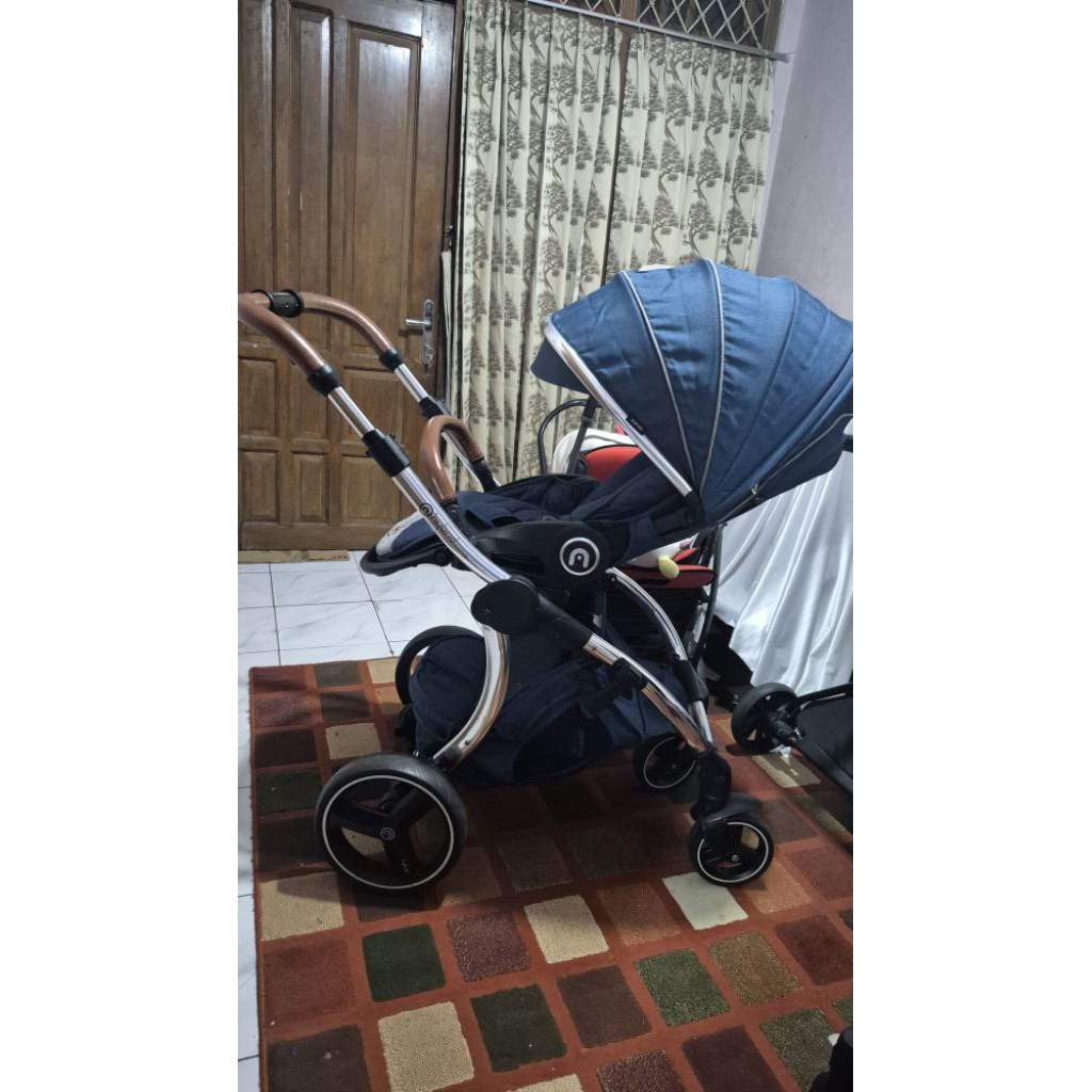 stroller hybrid curve preloved