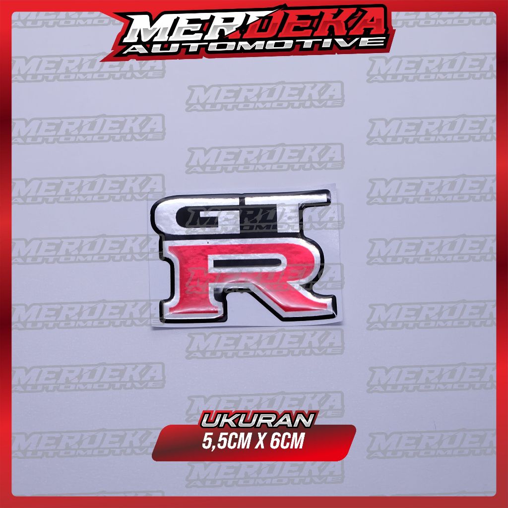 Emblem logo gtr nissan / emblem timbul nissan gtr / sticker gtr / stiker logo nissan gtr / emblem 3d