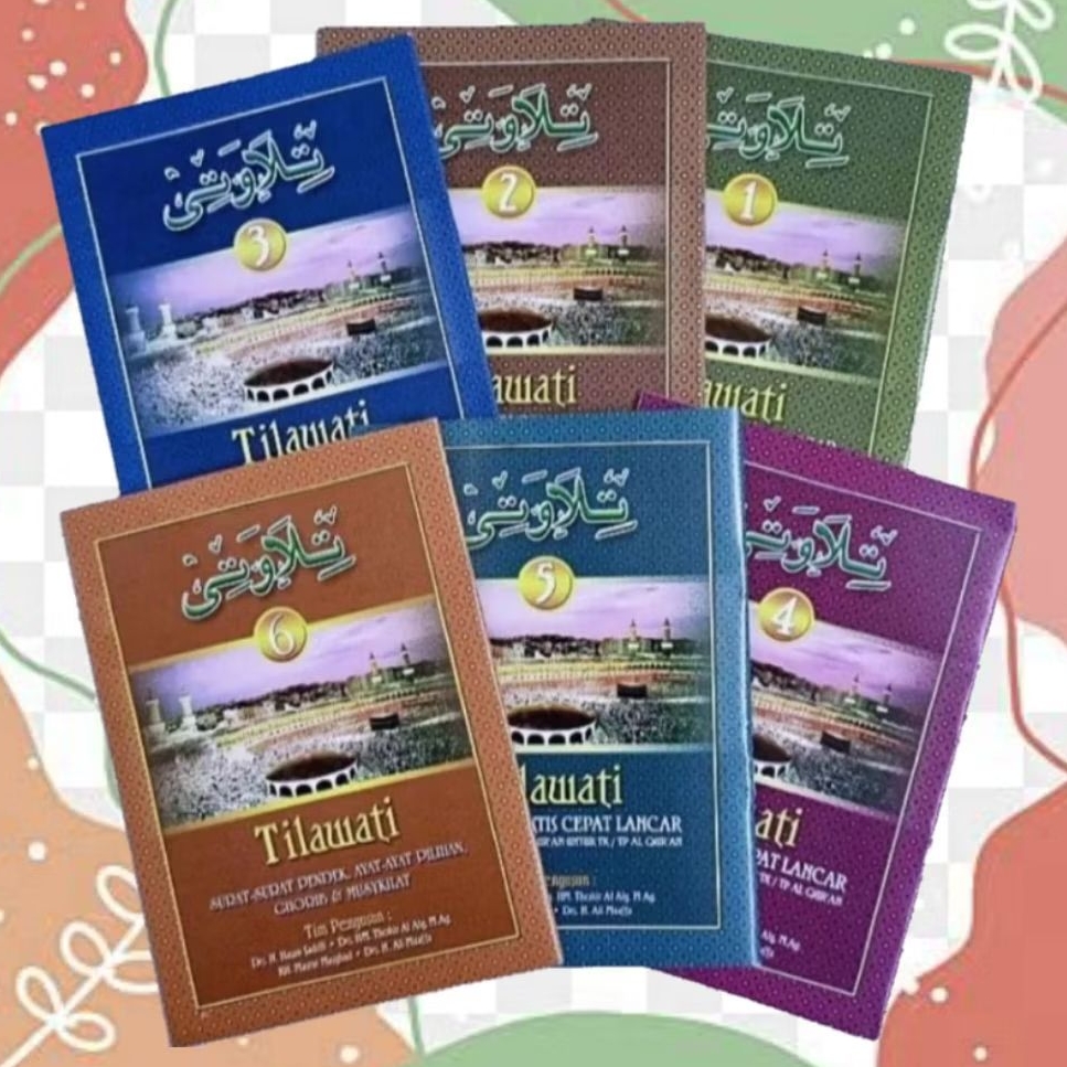 Tilawati jilid 1 sampai 6 Pretelan