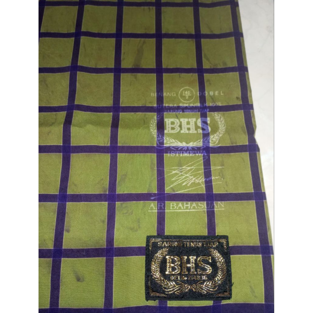 sarung BHS KBS istimewa full sutra spunslik bekas minus