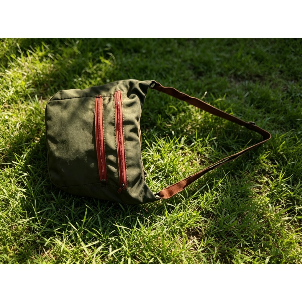 SLINGBAG PERAHU 3 RUANG BAHAN CORDURA - TAS SELEMPANG PERAHU PRIA TERBARU
