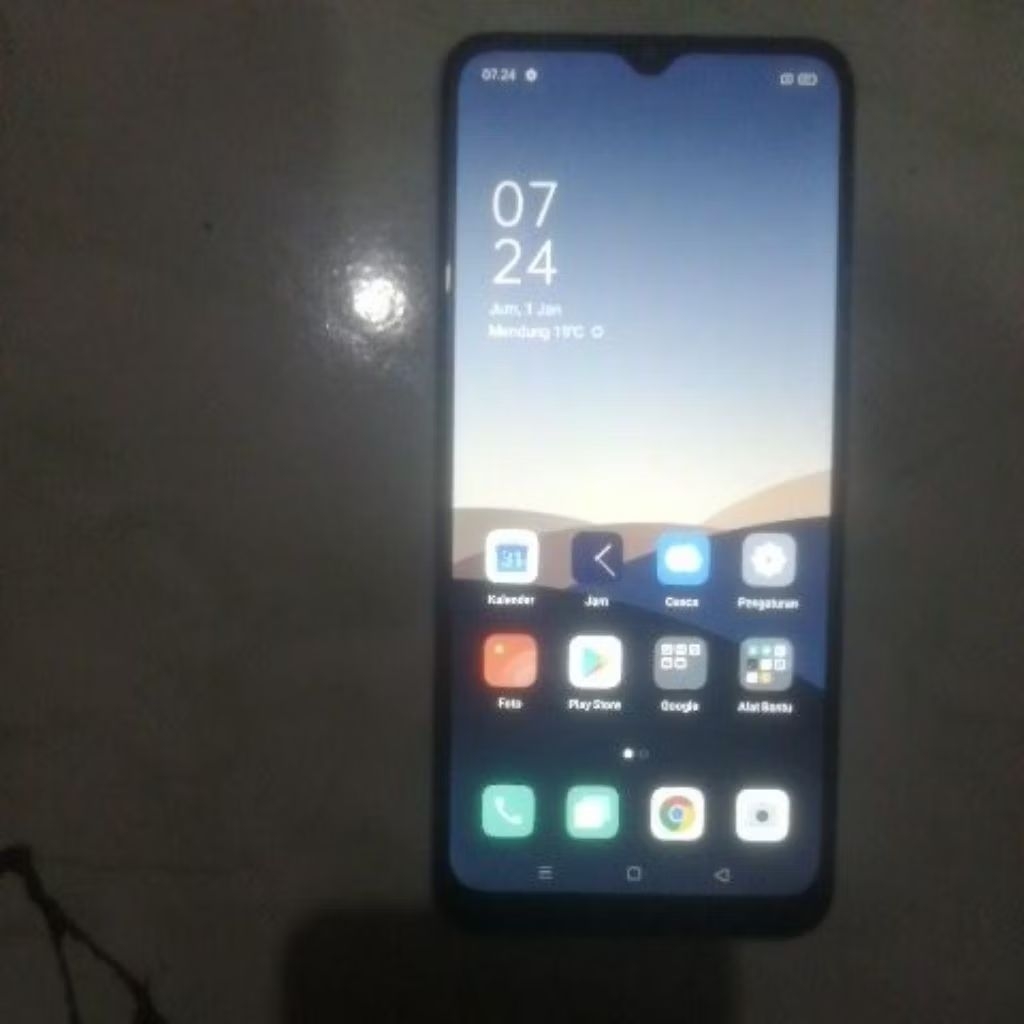 Jual Hp Oppo A15s 6/128 bekas siap pakai