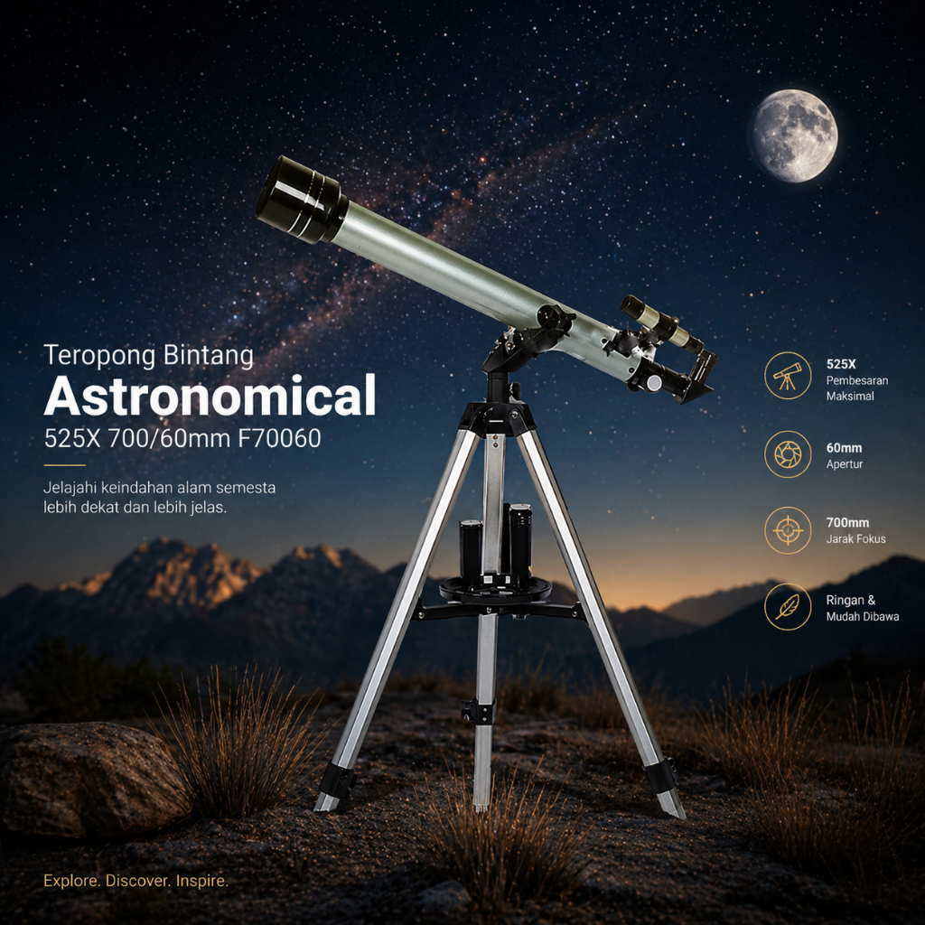 Teropong Bintang Astronomical Telescope - F70060