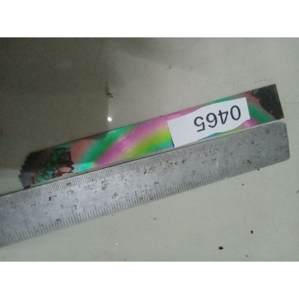 BAJA HSS DM05 Pelangi Original Keras Bahan Pisau Dapur Iris Serbaguna Seset Kelet Fillet 0465