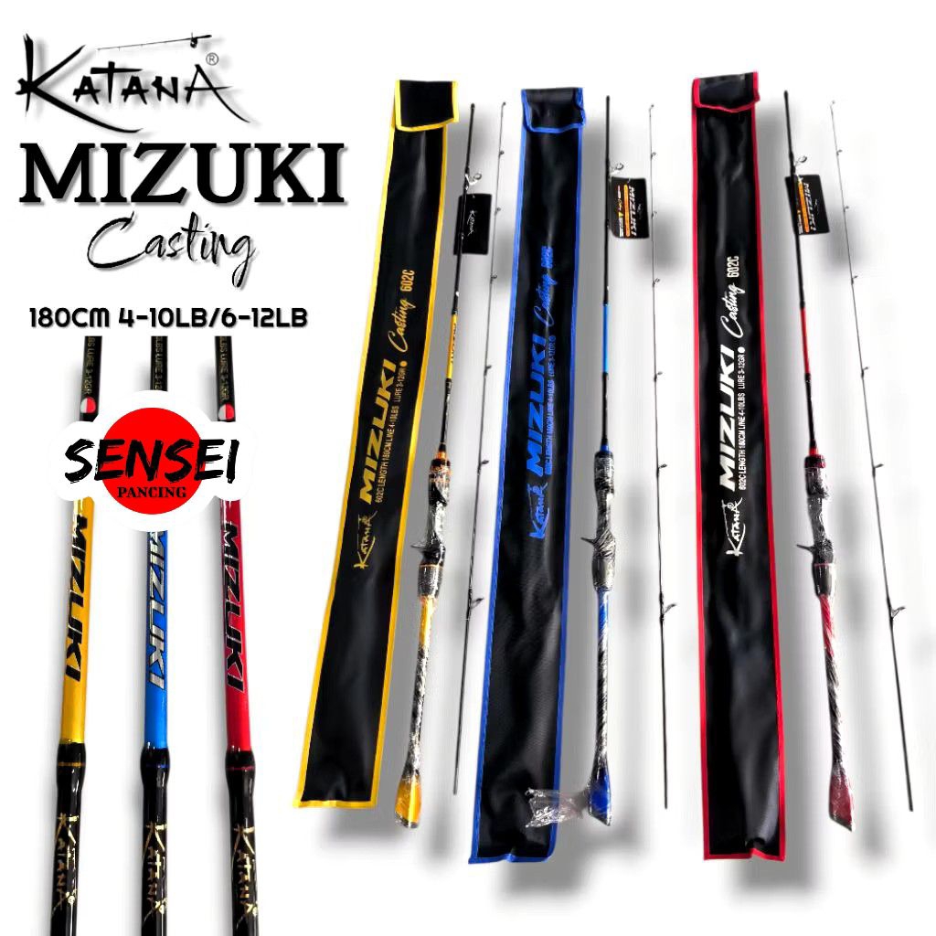 JORAN PANCING KATANA MIZUKI BC BAIT CASTING SOLID CARBON 180CM BC CARBON