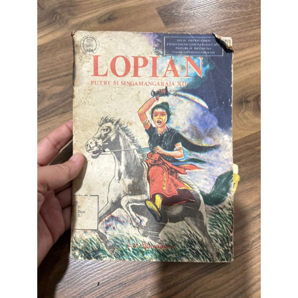 Buku bacaan LOPIAN
PUTRI SI SINGAMANGARAJA XII

oleh

ADI BUANA